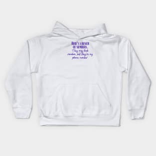 My Phone Number Kids Hoodie